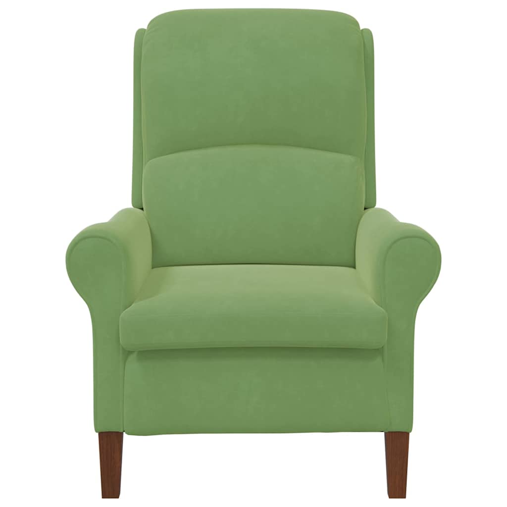 Sessel Hellgrün 76 x 94 x 102 cm Samt