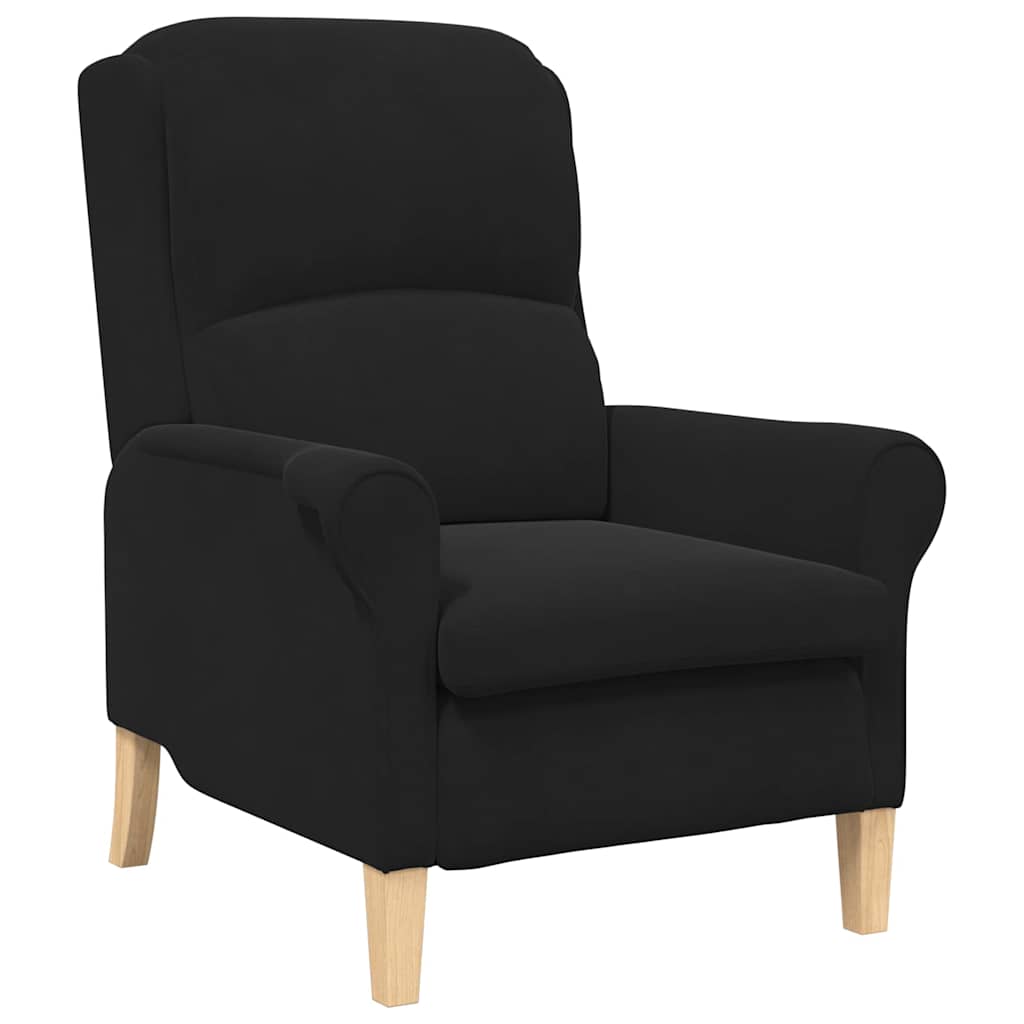 Sessel Schwarz 76 x 94 x 102 cm Samt