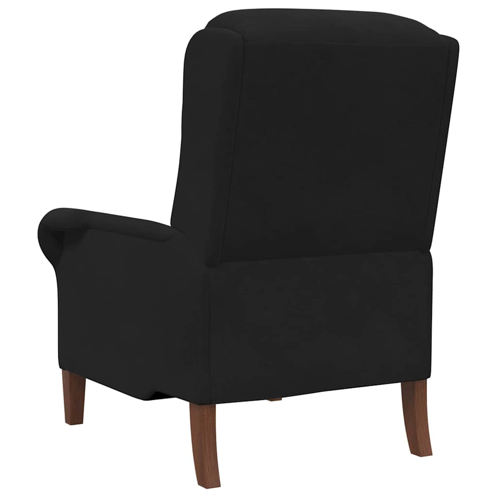 Sessel Schwarz Samt
