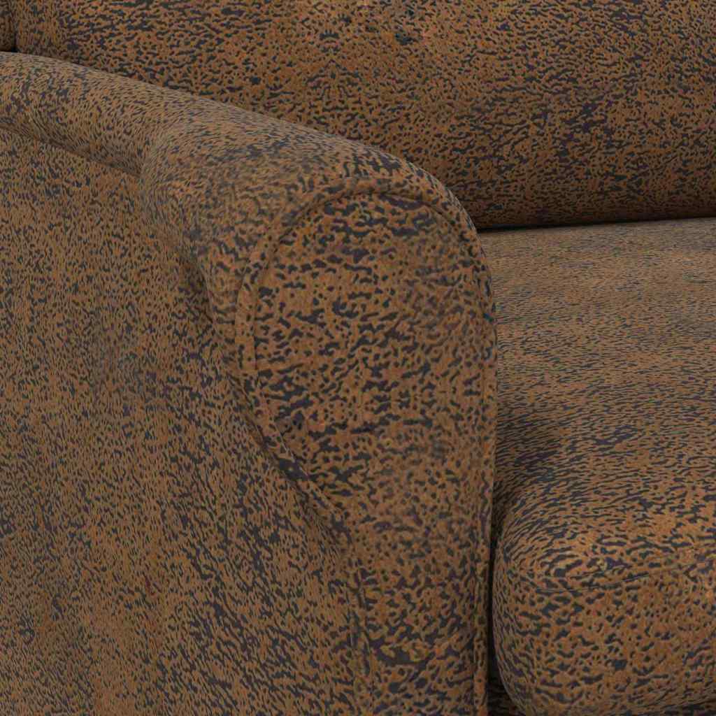 Sessel Braun 76 x 94 x 102 cm Kunstleder