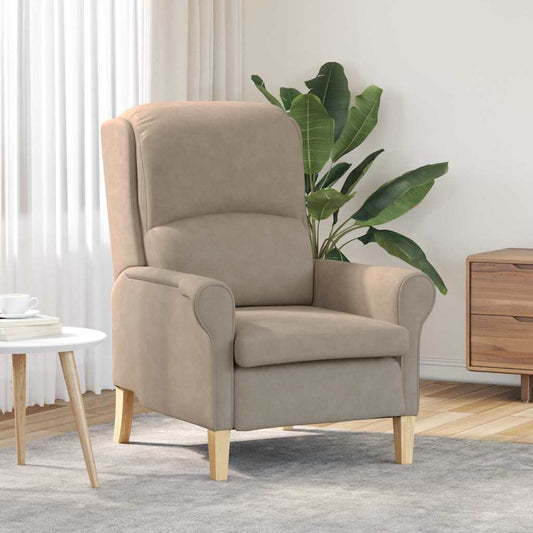 Sessel Taupe 76 x 94 x 102 cm Mikrofaser