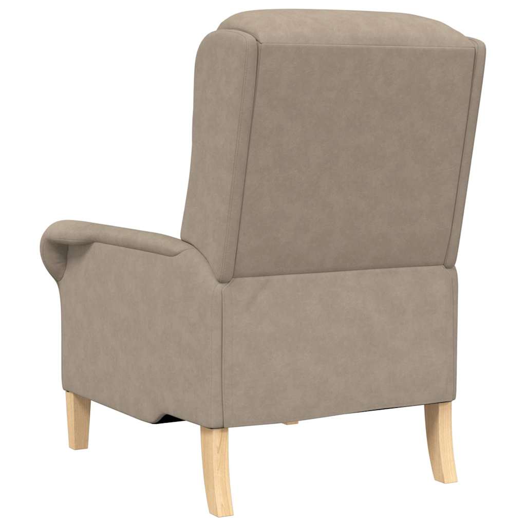Sessel Taupe 76 x 94 x 102 cm Mikrofaser