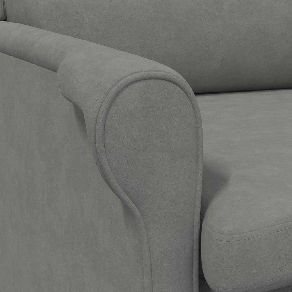 Sessel Dunkelgrau 76 x 94 x 102 cm Mikrofaser