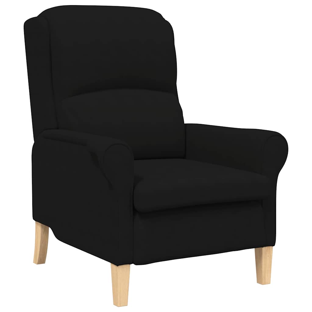 Sessel Schwarz 76 x 94 x 102 cm Mikrofaser