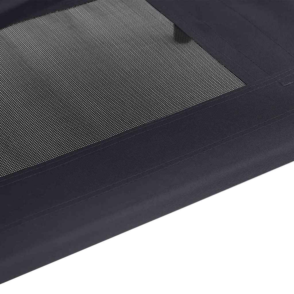 Hundebett Schwarz 76 x 62 x 70,5 cm Stahl