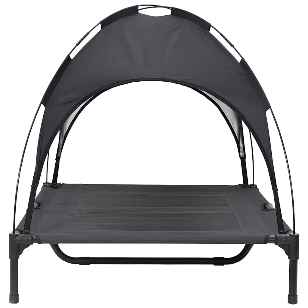 Hundebett Schwarz l Stahl