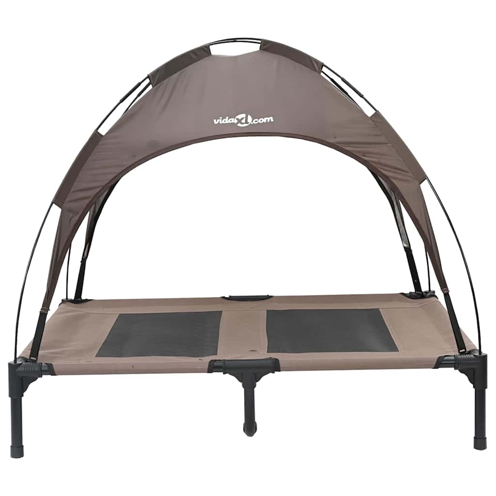 Hundebett Braun l Stahl