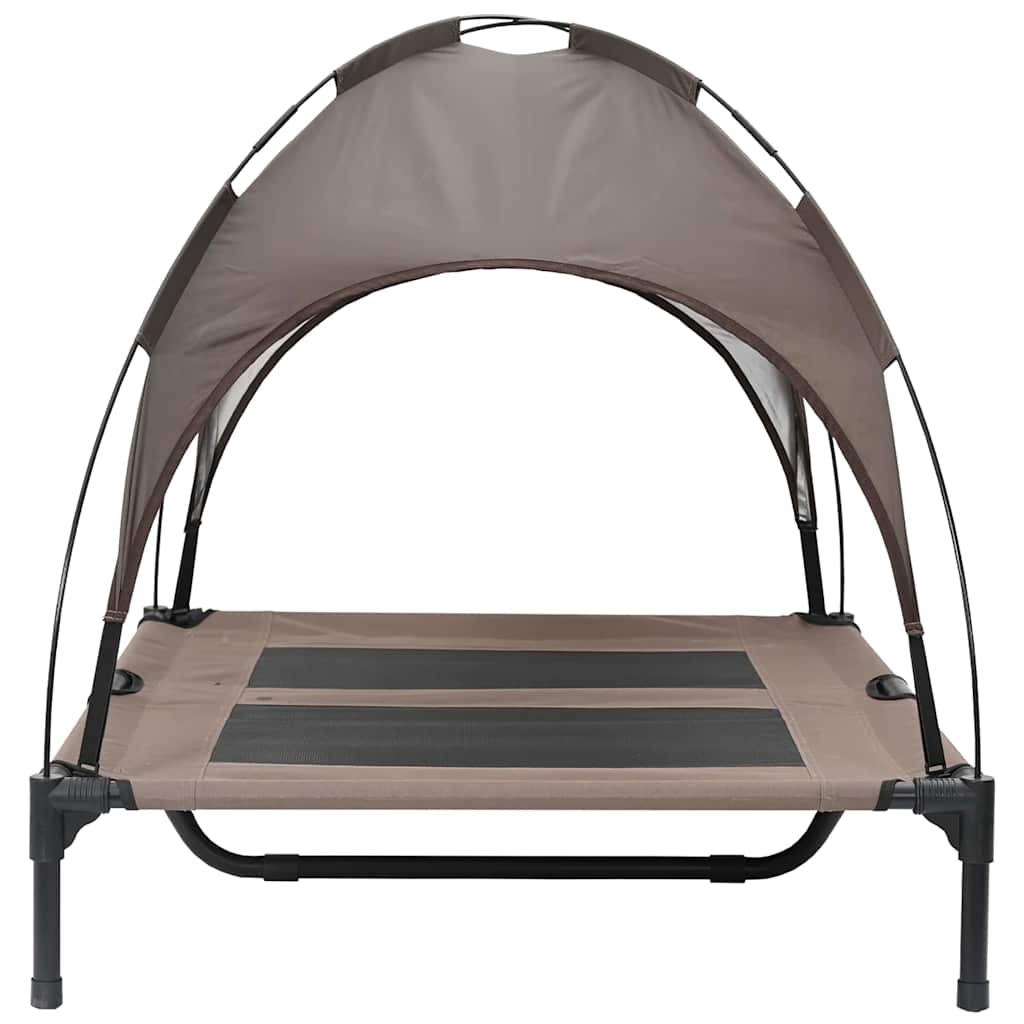 Hundebett Braun l Stahl