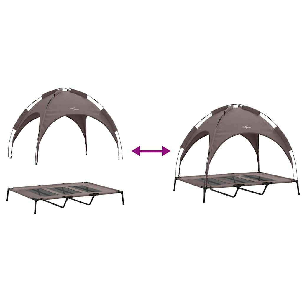 Hundebett Braun xl Stahl