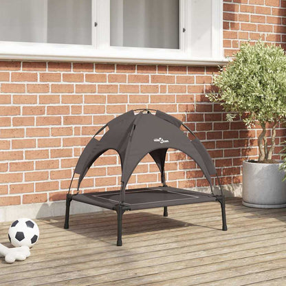 Hundebett 63 x 49,5 x 60 cm Stahl Braun