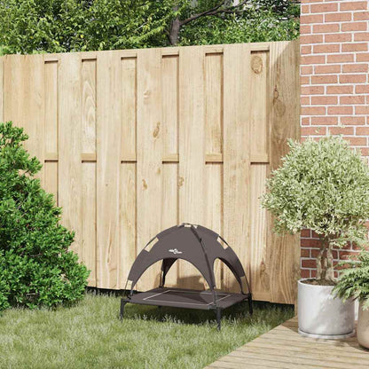 Hundebett 63 x 49,5 x 60 cm Stahl Braun