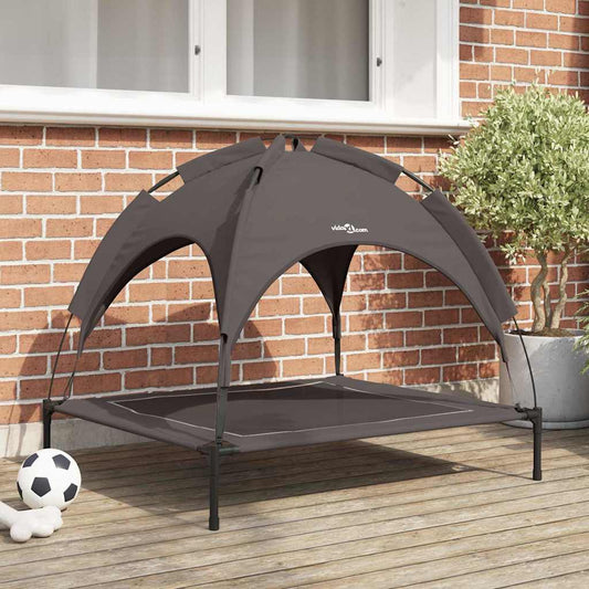 Hundebett Braun l Stahl