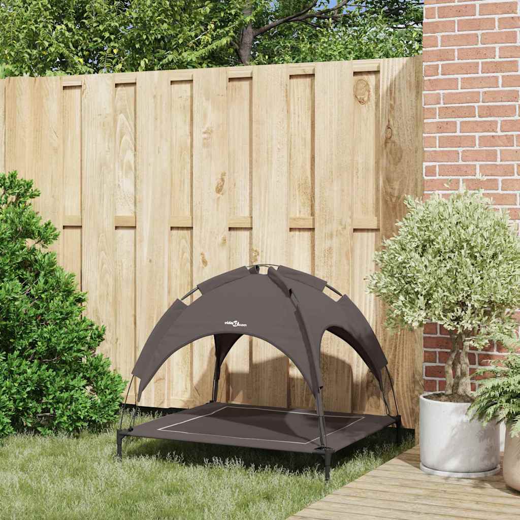 Hundebett Braun l Stahl
