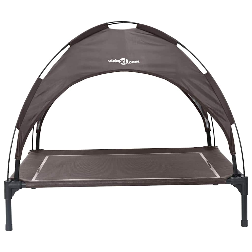 Hundebett Braun l Stahl