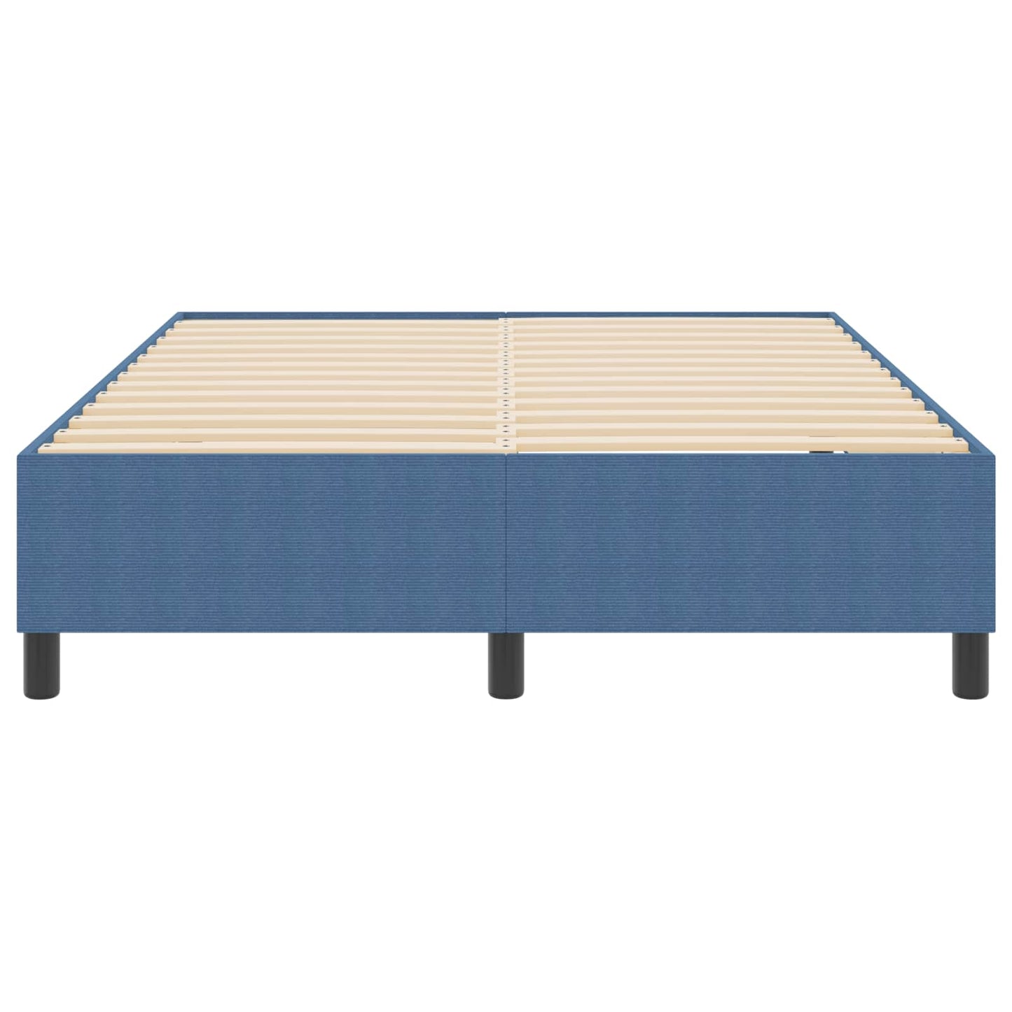 Plattformbettgestell Blau 140 x 190 cm Cordstoff