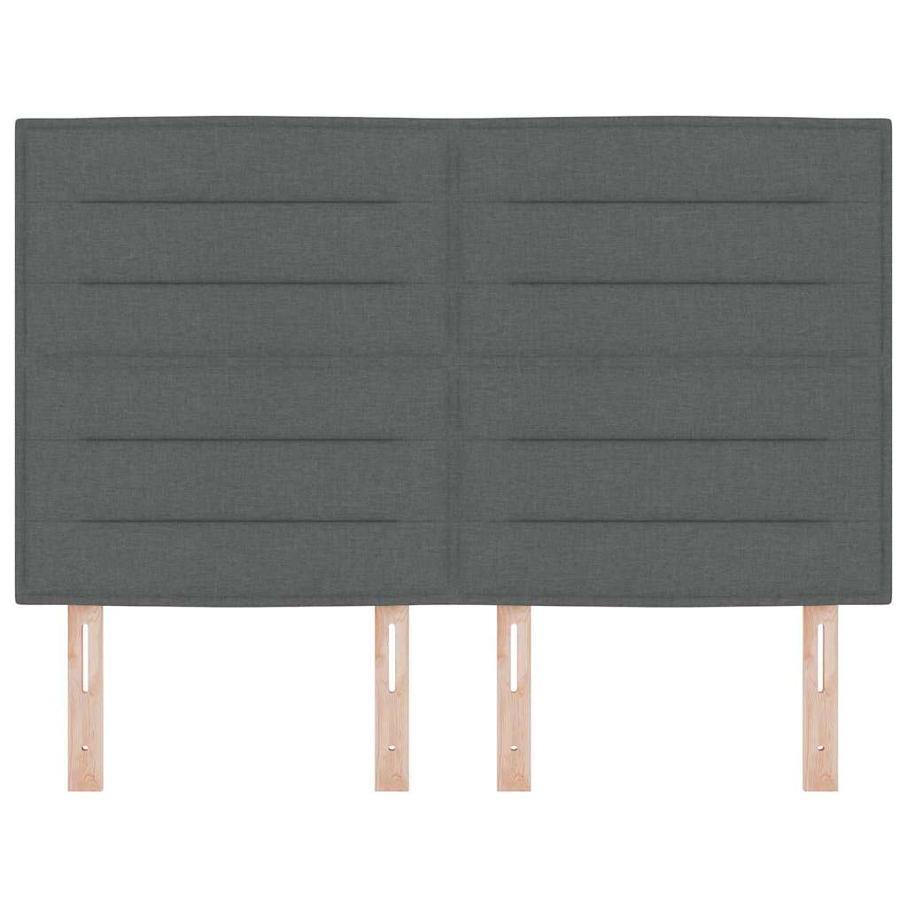 Kopfteil Dunkelgrau 144 cm Stoff