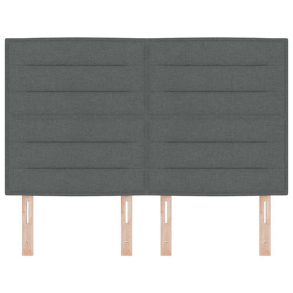 Kopfteil Dunkelgrau 144 cm Stoff