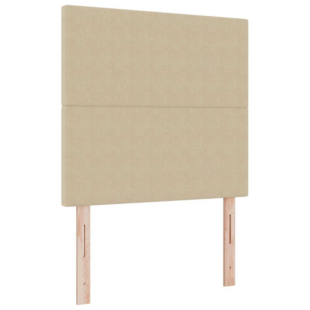 Kopfteil Hellgrün-Grau 80 cm Cordstoff