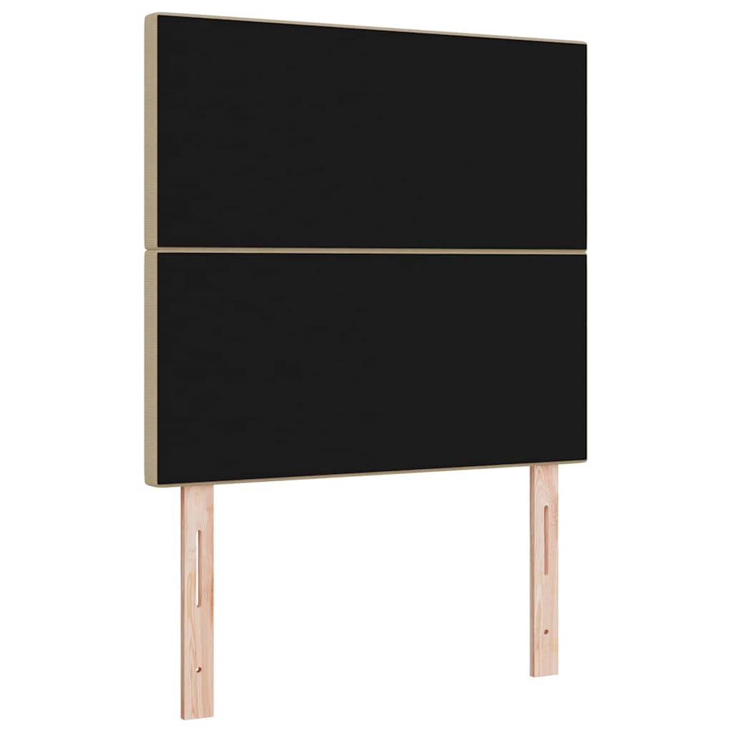 Kopfteil Hellgrün-Grau 80 cm Cordstoff