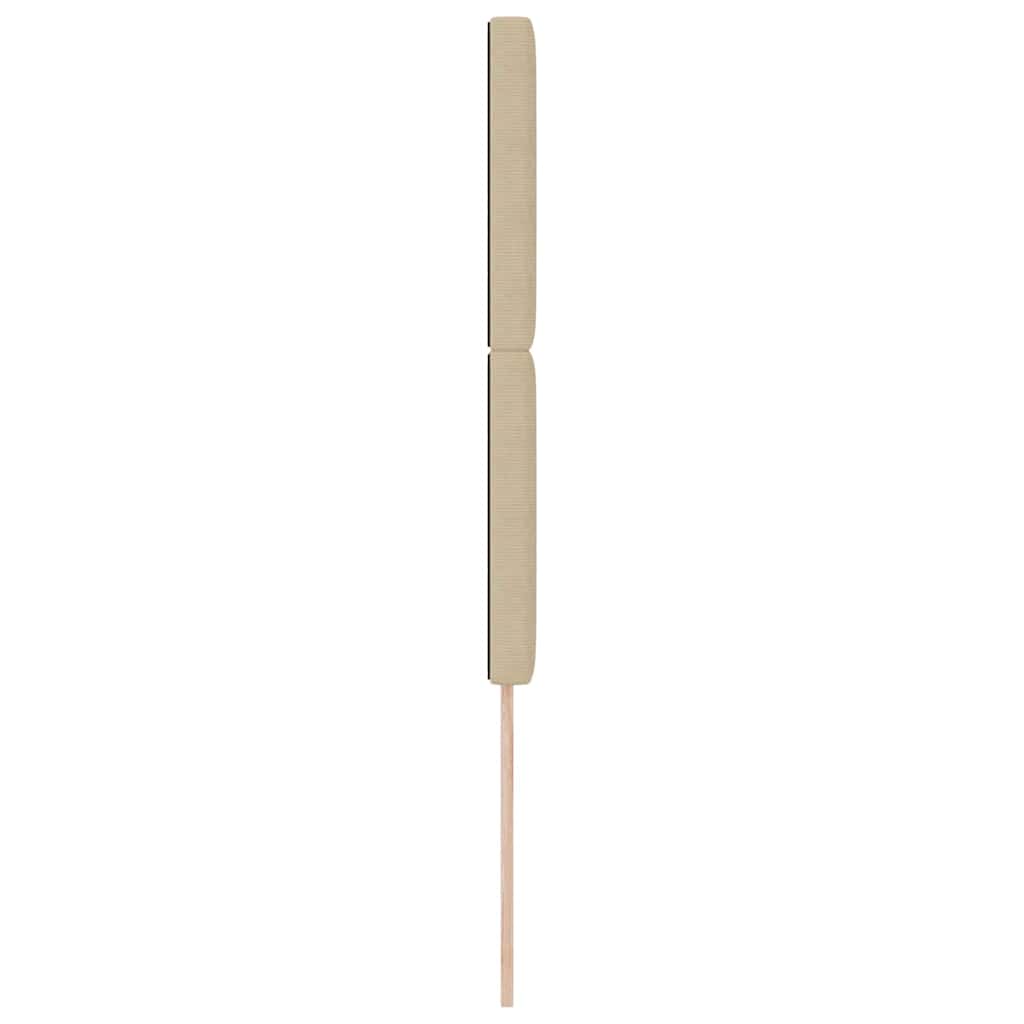 Kopfteil Hellgrün-Grau 80 cm Cordstoff