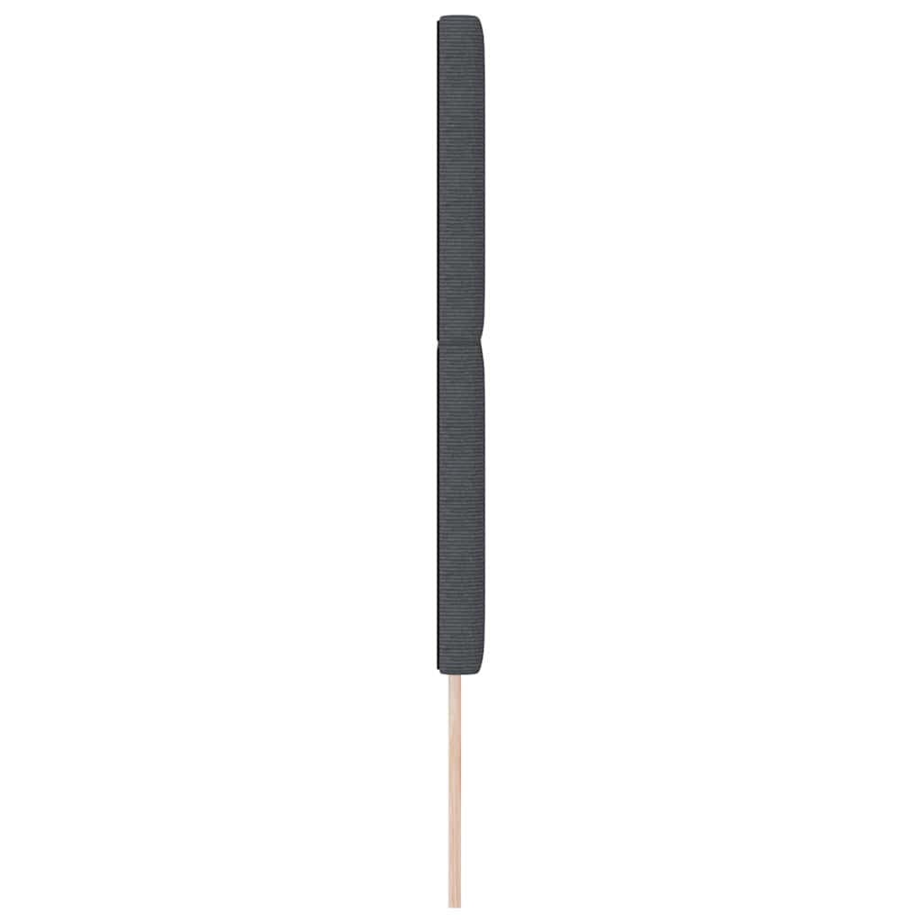 Kopfteil Dunkelgrau 160 cm Cordstoff