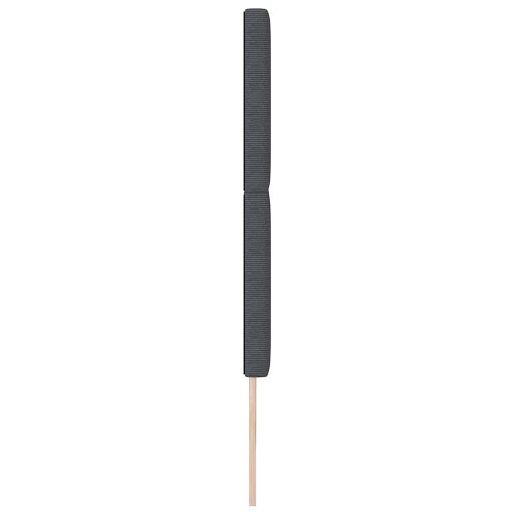 Kopfteil Dunkelgrau 180 cm Cordstoff