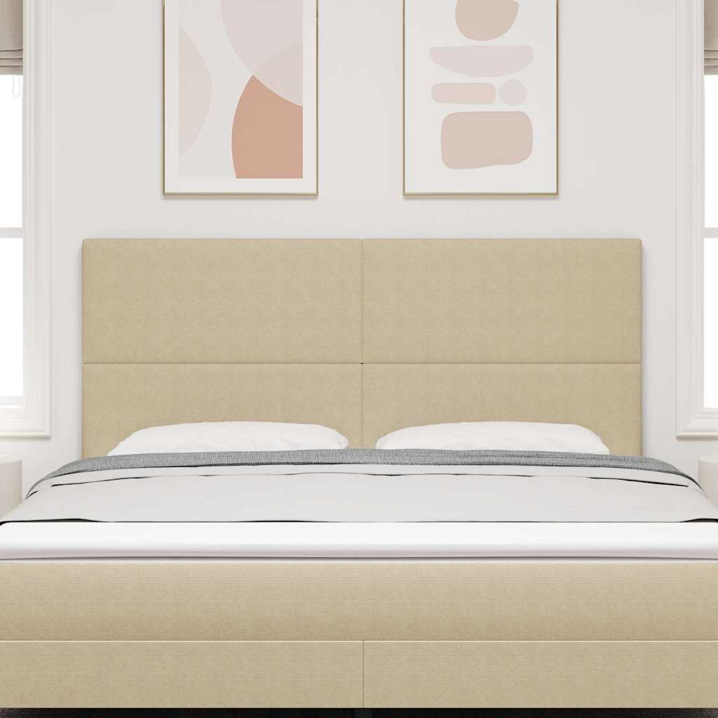Kopfteil Hellgrün-Grau 180 cm Cordstoff