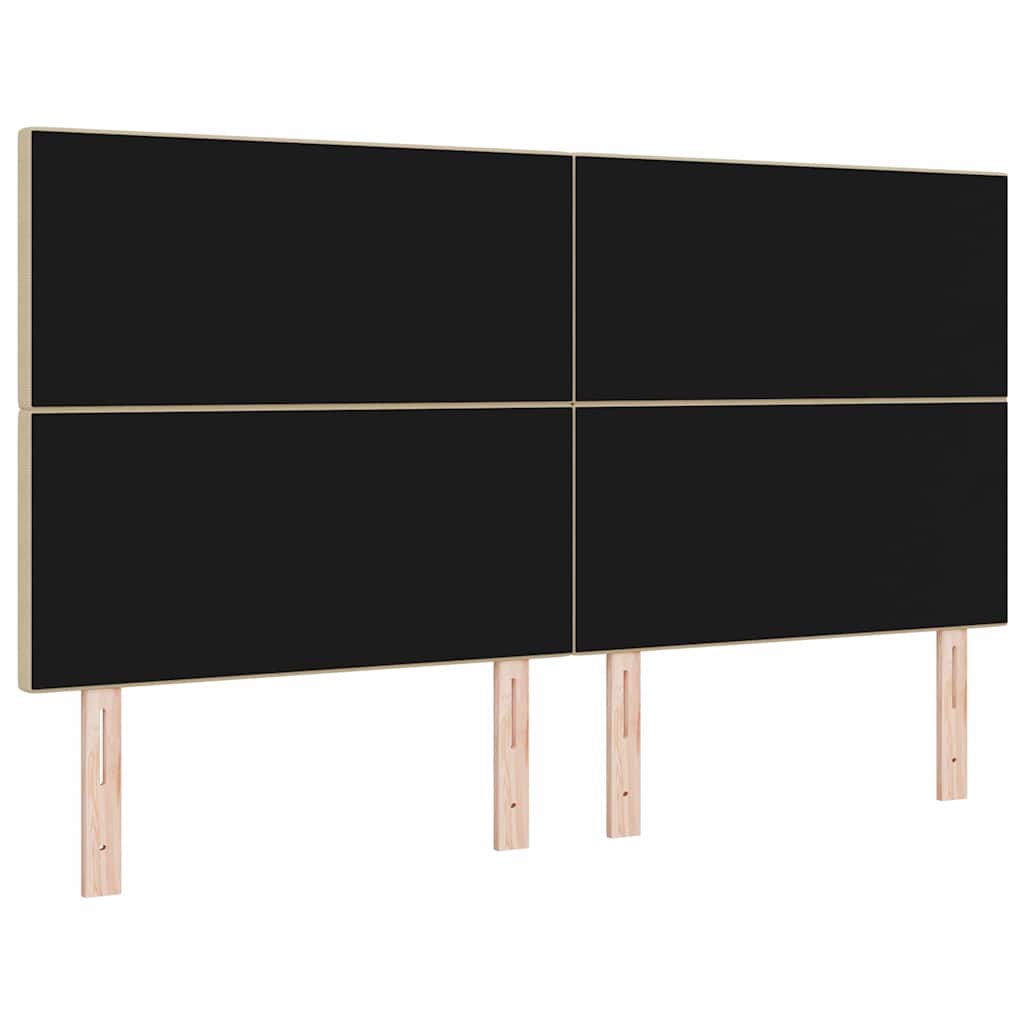 Kopfteil Hellgrün-Grau 180 cm Cordstoff