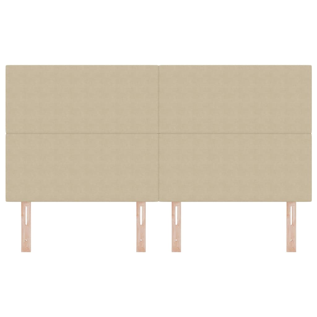 Kopfteil Hellgrün-Grau 180 cm Cordstoff