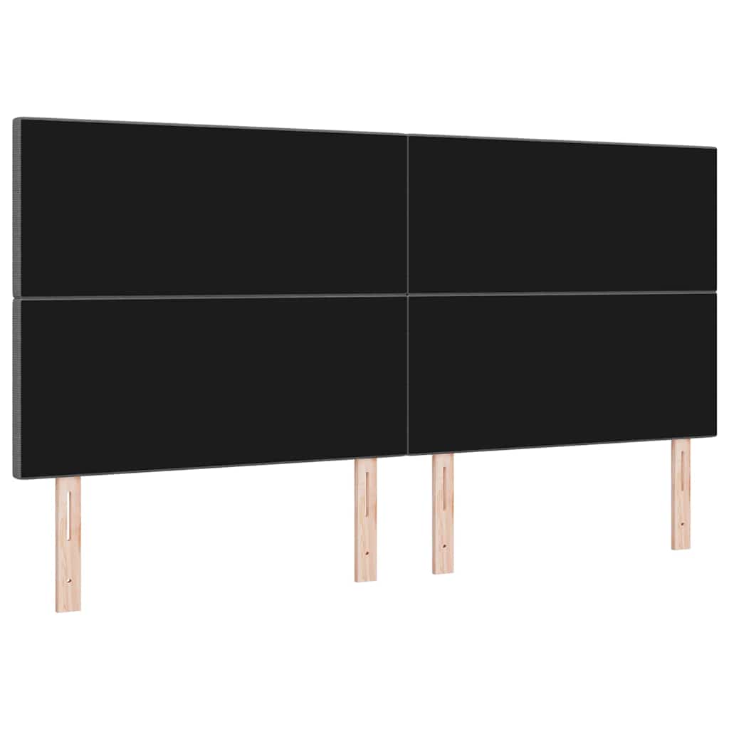 Kopfteil Hellgrau 200 cm Cordstoff