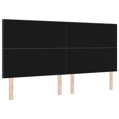 Kopfteil Dunkelgrau 200 cm Cordstoff