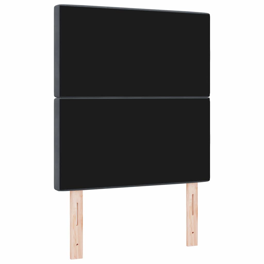 Kopfteil Dunkelgrau 80 cm Samt