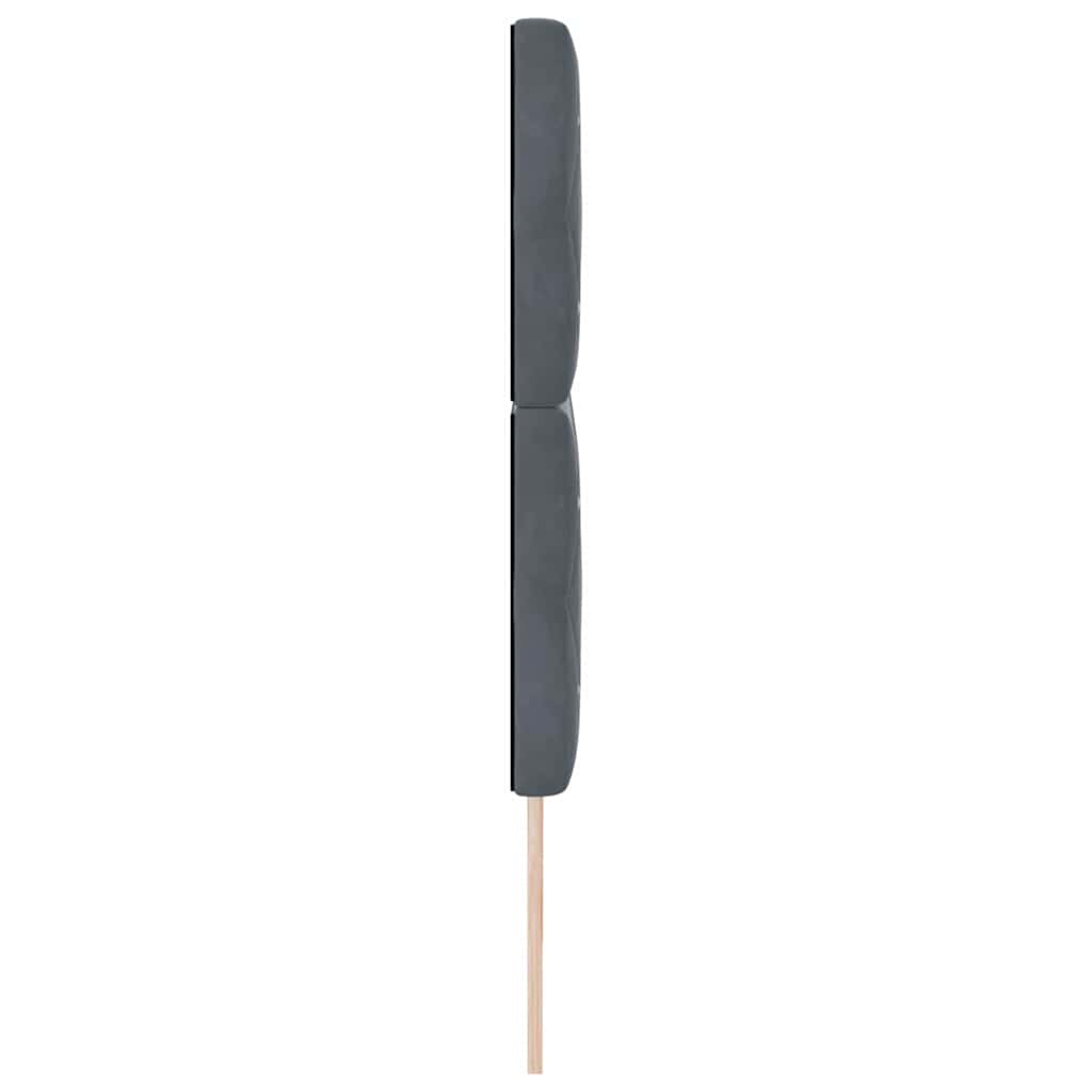 Kopfteil Dunkelgrau 180 cm Samt