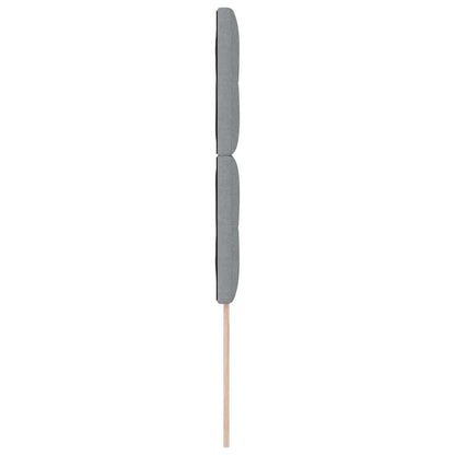 Höhenverstellbares Kopfteil mit Kopfteil Hellgrau 80 cm Stoff
