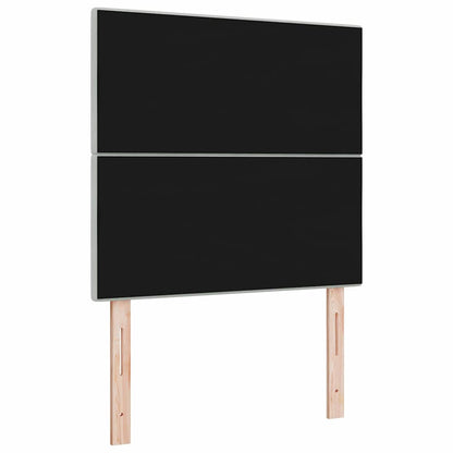 Kopfteil Hellgrau 80 cm Samt