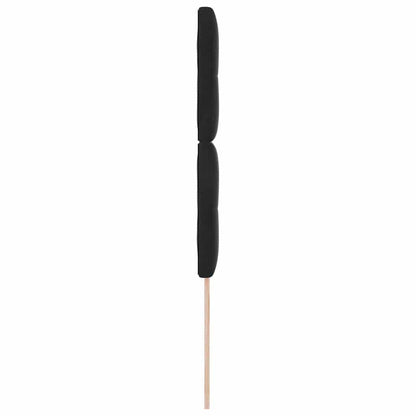 Kopfteil Schwarz 80 cm Samt