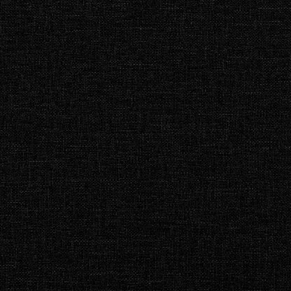 Höhenverstellbares Kopfteil mit Kopfteil Schwarz 90 cm Stoff
