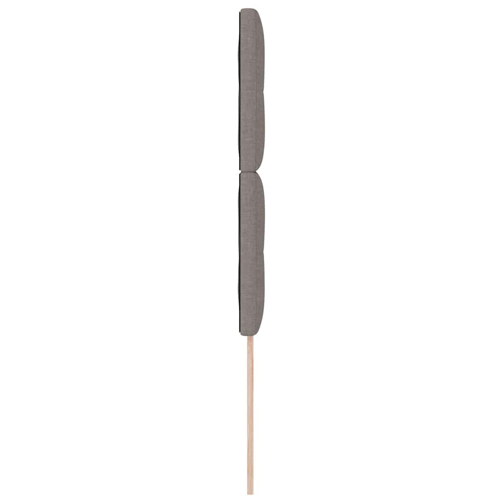 Höhenverstellbares Kopfteil mit Kopfteil Taupe 90 cm Stoff