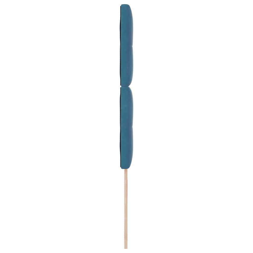 Kopfteil Dunkelblau 90 cm Samt