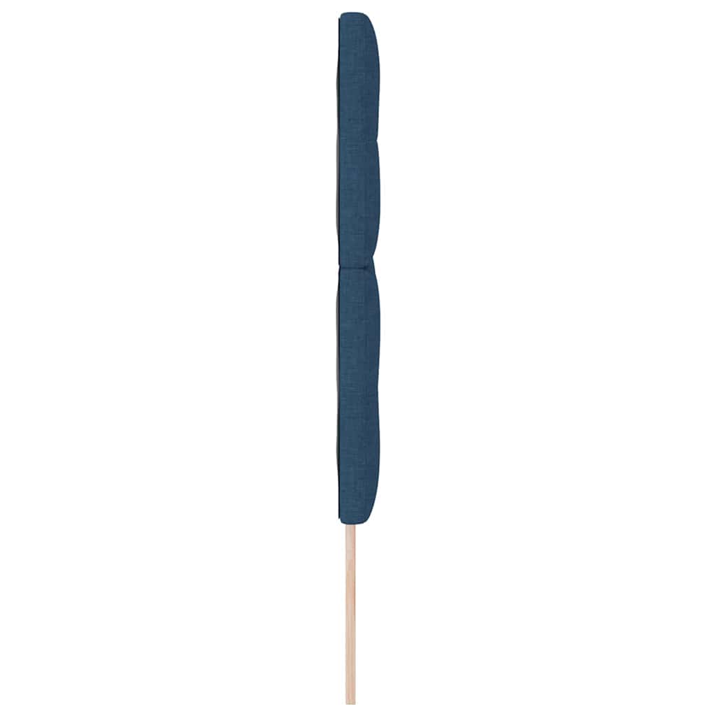 Höhenverstellbares Kopfteil mit Kopfteil Blau 160 cm Stoff