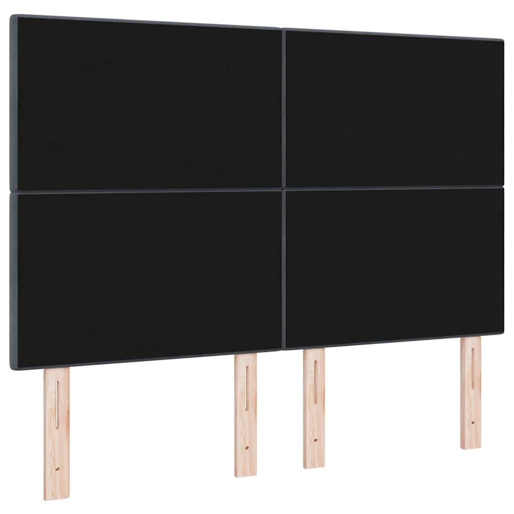 Kopfteil Dunkelgrau 160 cm Samt