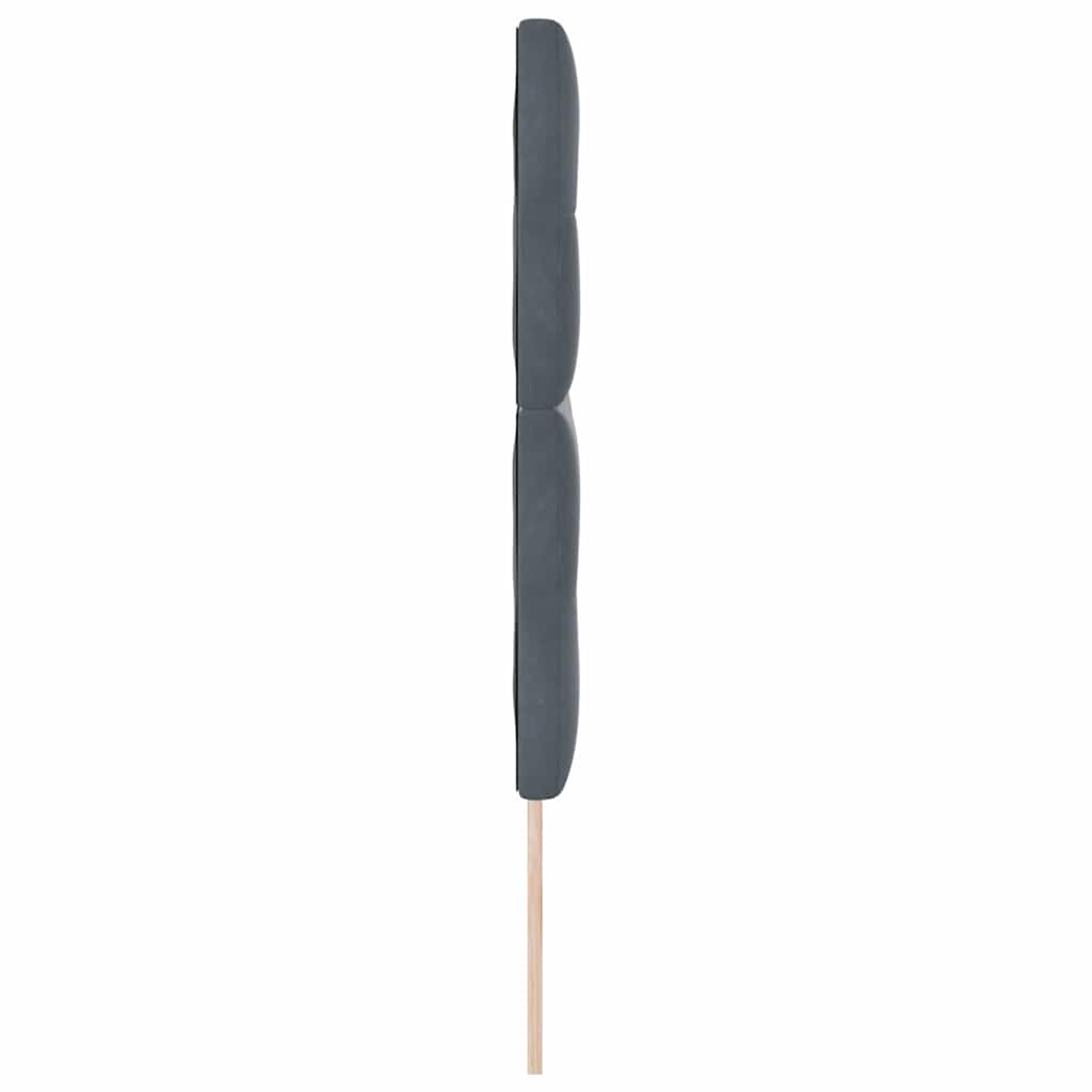 Kopfteil Dunkelgrau 160 cm Samt