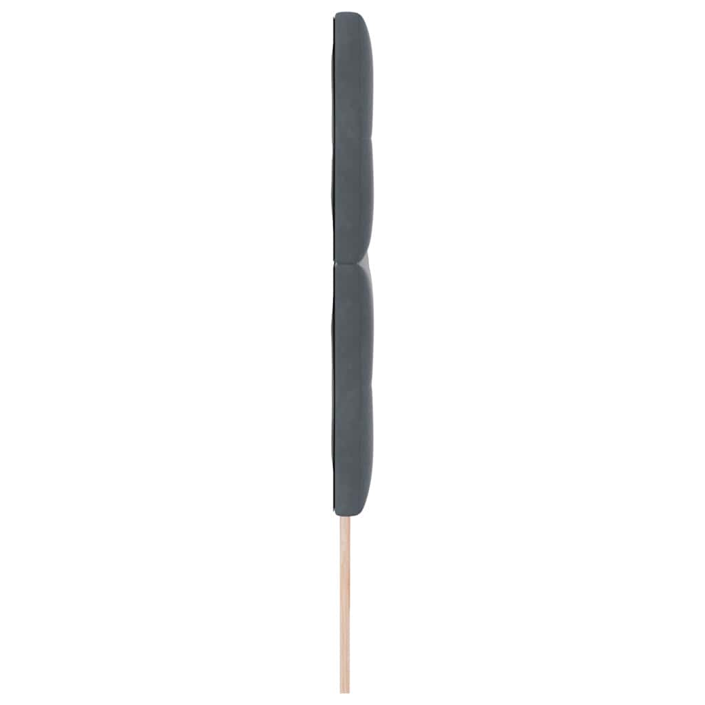 Kopfteil Dunkelgrau 180 cm Samt