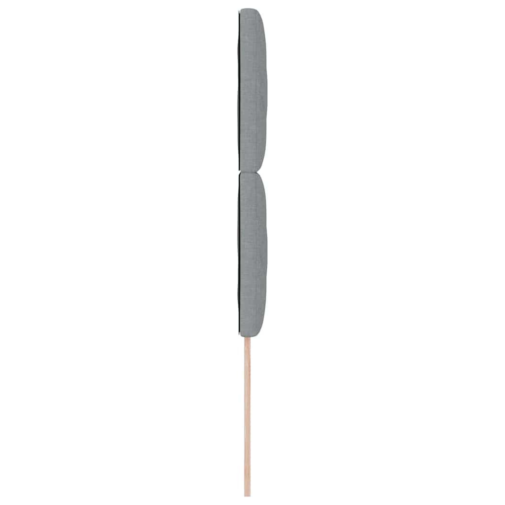 Kopfteil Hellgrau 90 cm Stoff