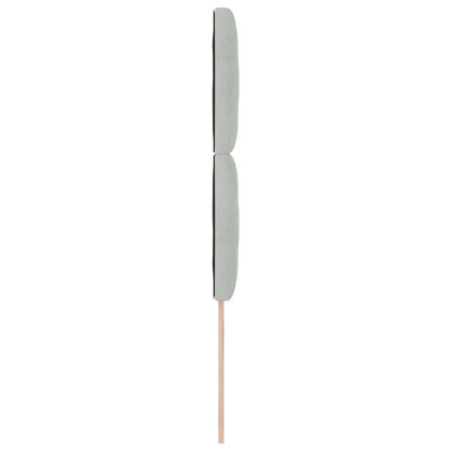 Kopfteil Hellgrau 90 cm Samt