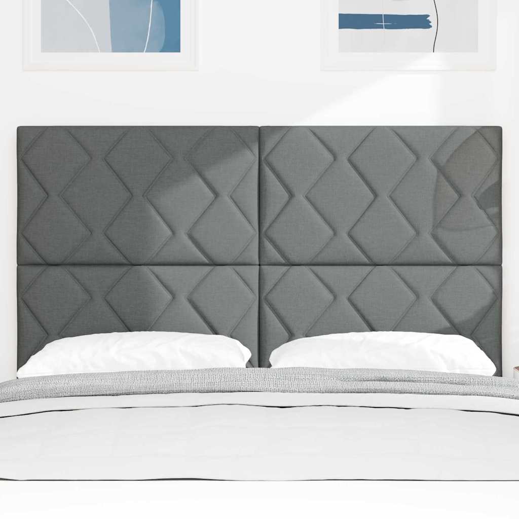 Kopfteil Dunkelgrau 144 cm Stoff