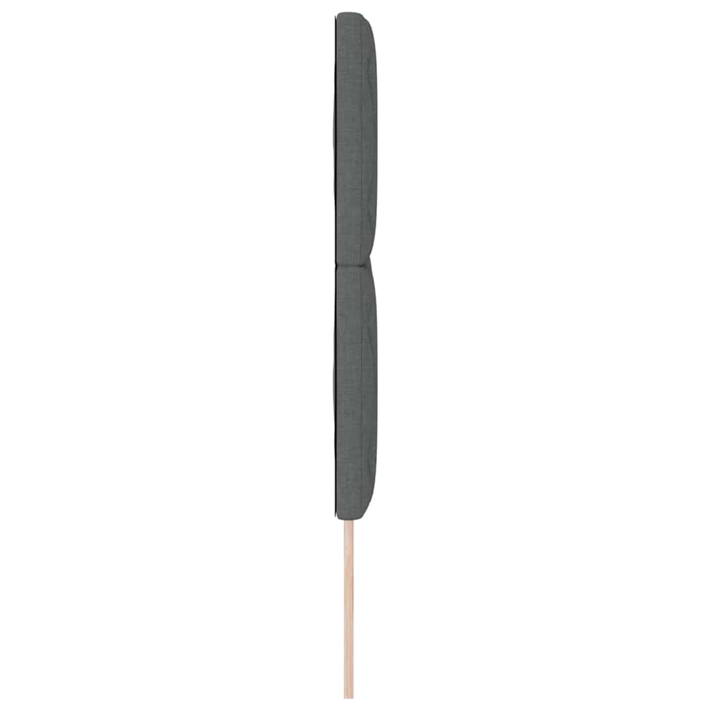 Kopfteil Dunkelgrau 144 cm Stoff