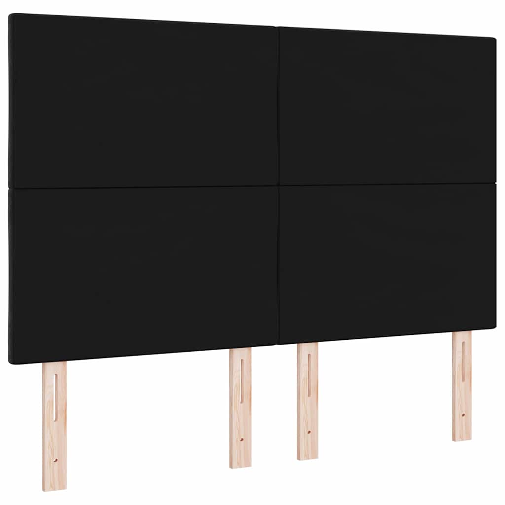 Kopfteil Schwarz 160 cm Samt