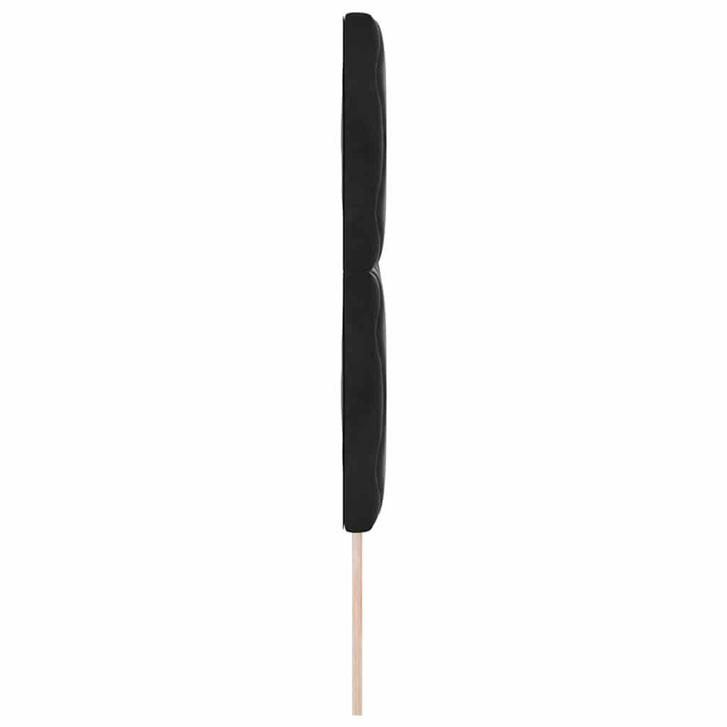 Kopfteil Schwarz 160 cm Samt