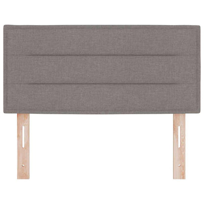 LED Kopfteil Taupe Stoff